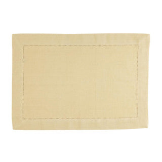 Leinen mehr placemat indi pampas gelb 35 x 50 cm set oder 4