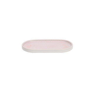 Teller oval Coco 20,5 x 11,5 cm rosa | 6 Stück