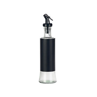 Essig- oder Ölflaschenfenster schwarzer Matt 350 ml