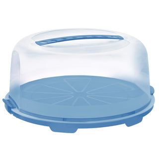 Rotho Rotho Fresho Cake Box 34.5x35.5x16,5 cm Horizonblau Transparent