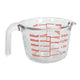Messung von Tassen Glas 500 ml