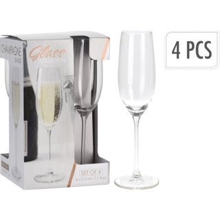 Champagnerglas-Set à 4 Stück | 6 Stück