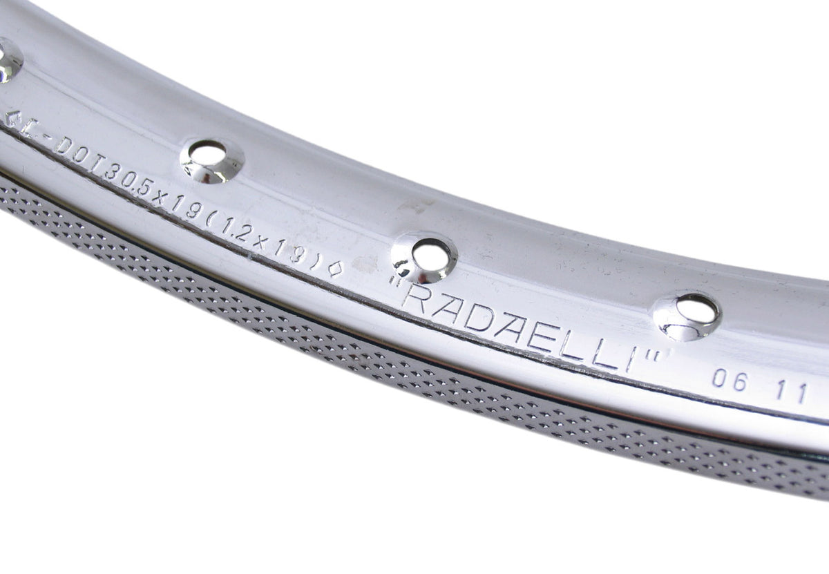 Ryde Velg 2.25-19 (23 x 2,25) 1,20 x 484 U-Profil 36-Loch-Chromie