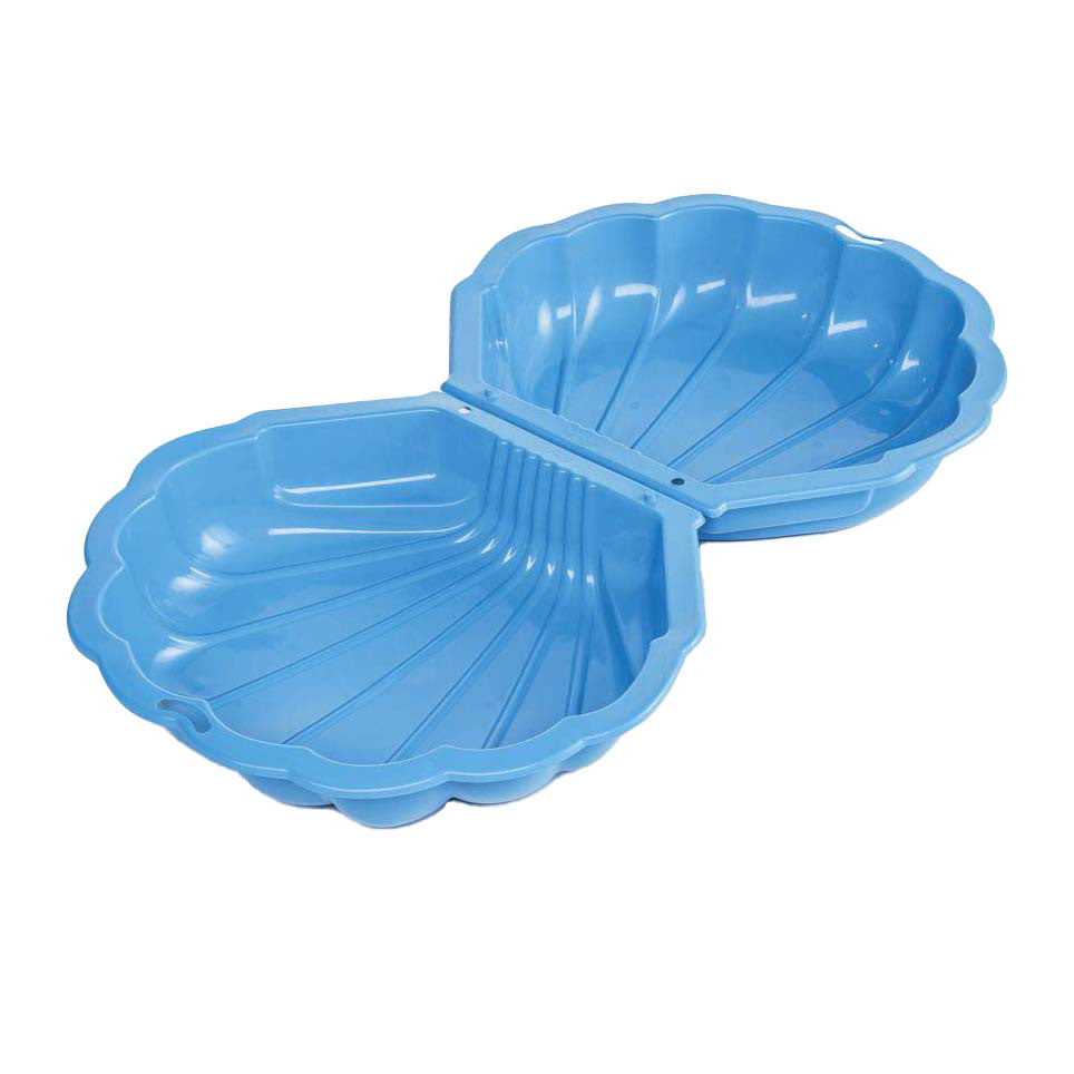 Paradiso Toys Sandbox mit Deckelschale 87 x 78 x 18 cm blau