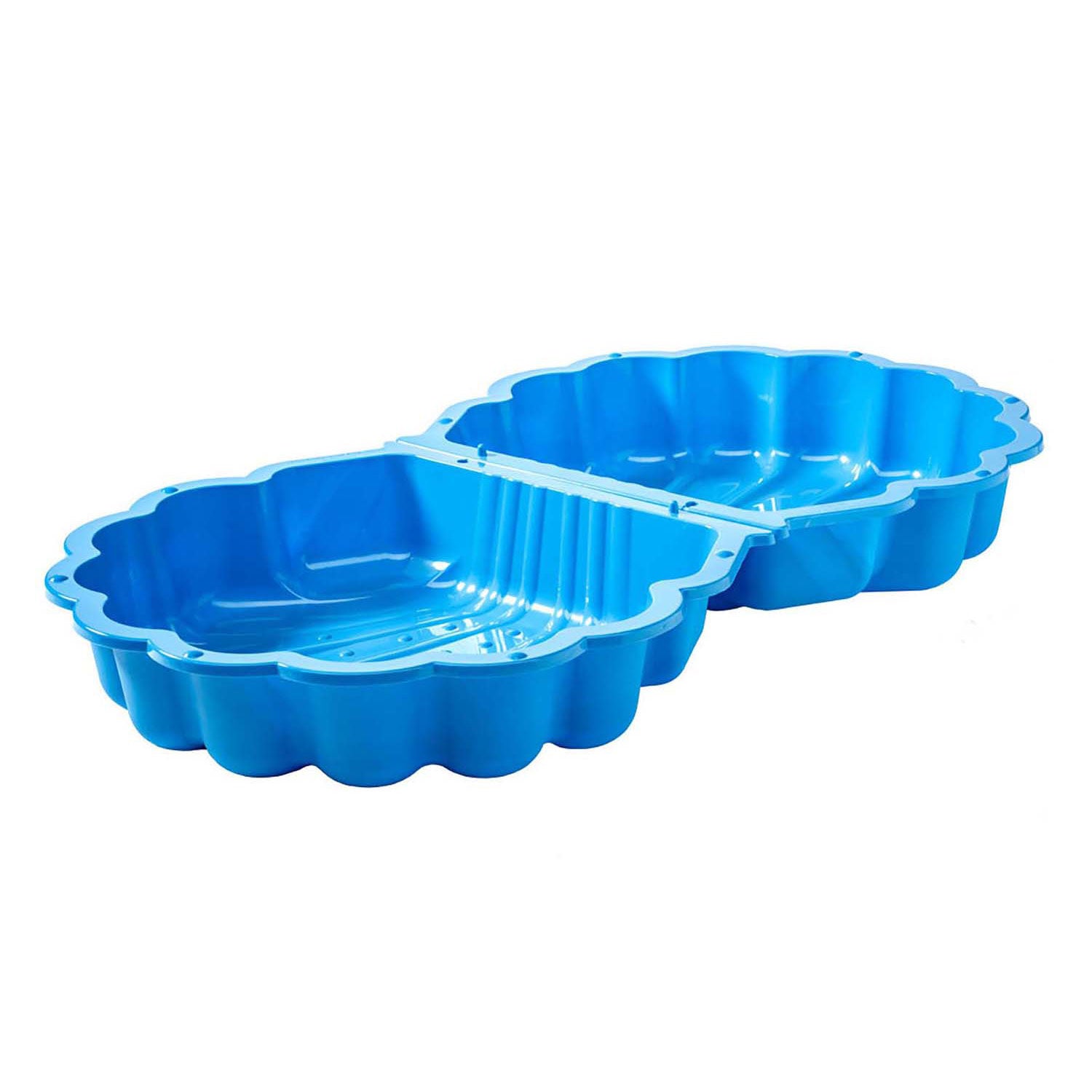 Paradiso Toys Sandbox mit Deckelschale 87 x 78 x 18 cm blau