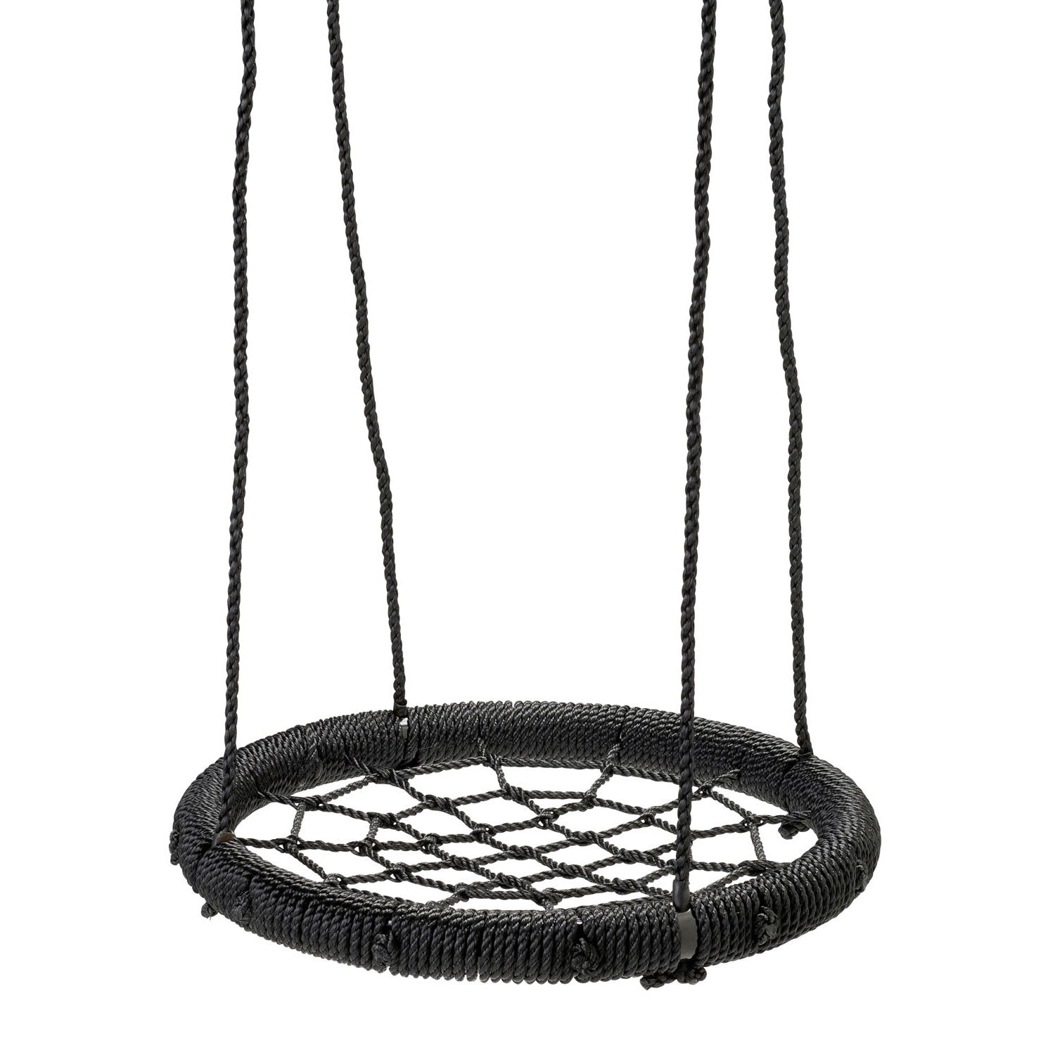 Schwingendes schwarzes Nest schwarz, 60 cm