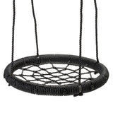 Schwingendes schwarzes Nest schwarz, 60 cm - afbeelding 1