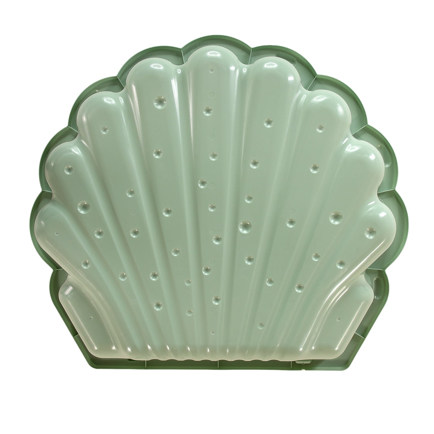 Schwingende Sandwasserschale Pastellgrün, 2dlg.