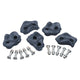 Swingking Climbing Stone Set Anthrazit, 5st
