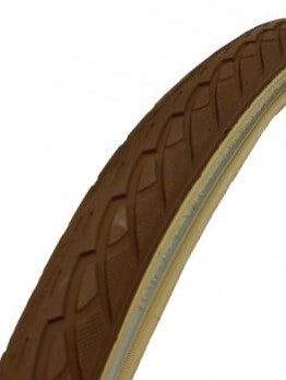 Deli-Reifenreifen 28x1.75 47-622 Brown Creme Breaker Reflexion