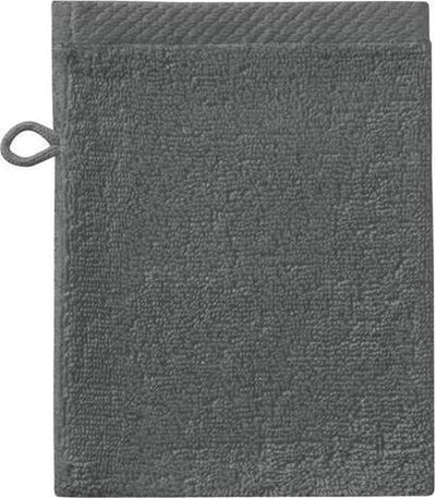 Seepferdchen pur - Waschlappen - 16x21 cm - 3er-Set - Graphit
