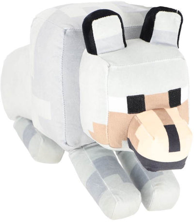 Ottosimon Minecraft Plüsch Kuscheltier Wolf 28 cm Spielzeug.
