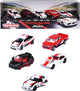 Majorette Toyota Die Cast Racing Cars Giftpack, 5st.