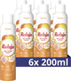 Robijn - Trockenwaschspray - Textilerfrischer - 6 Flaschen x 200 ml - Vorteilspack