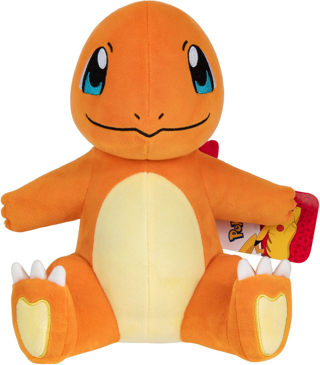 Boti Pokemon Cuddle Plüsch Charmander, 30 cm