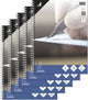 Kangaro-Schreibblock – A4 – mit Linie – Spirale – 60 Gramm – 200 Seiten – 5 Stück – k-5504-sp-5