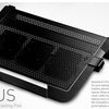 Kühlerer Master R9-NBC-U3PK-GP Notepal U3 plus Laptop-Kühlkissen [Schwarz]