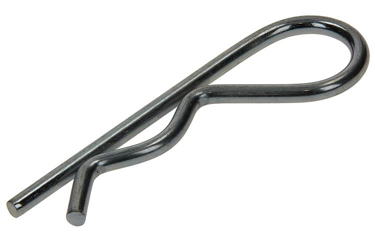 Mack 1006859 - 2 einzelne Sicherungsringe verzinkt 4mm schwarz | 5 Stück