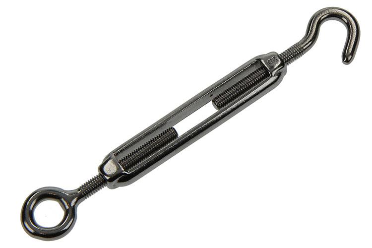Mack 1006892 – 2 Spanner: Öse + Haken Edelstahl 5 mm x 50 mm | 5 Stück