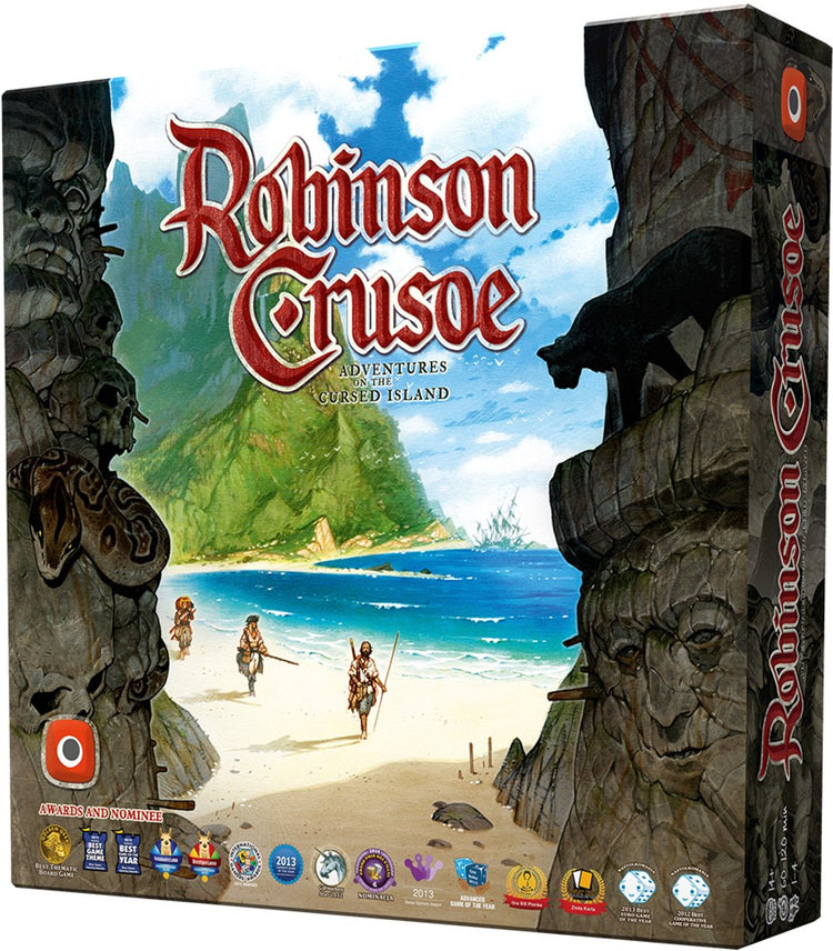 Portalspiele: Robinson Crusoe: Abenteuer auf der verfluchten Insel – Brettspiel