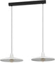 Eglo Miniere Hängelampe – E27 – 99,5 cm – grau schwarz