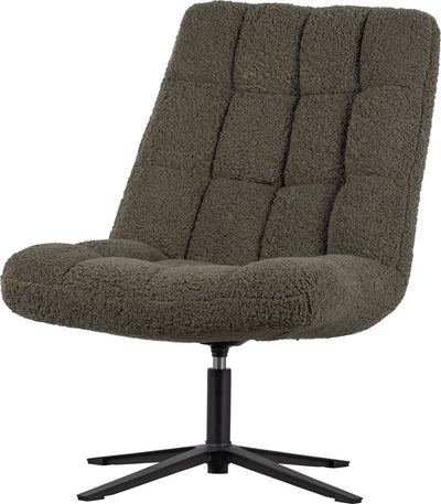 Woood Job Drehsessel - Teddy - Grün - 101x70x85
