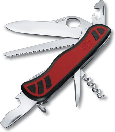 Victorinox Forester M Grip Schweizer Taschenmesser – 10 Funktionen – Rot