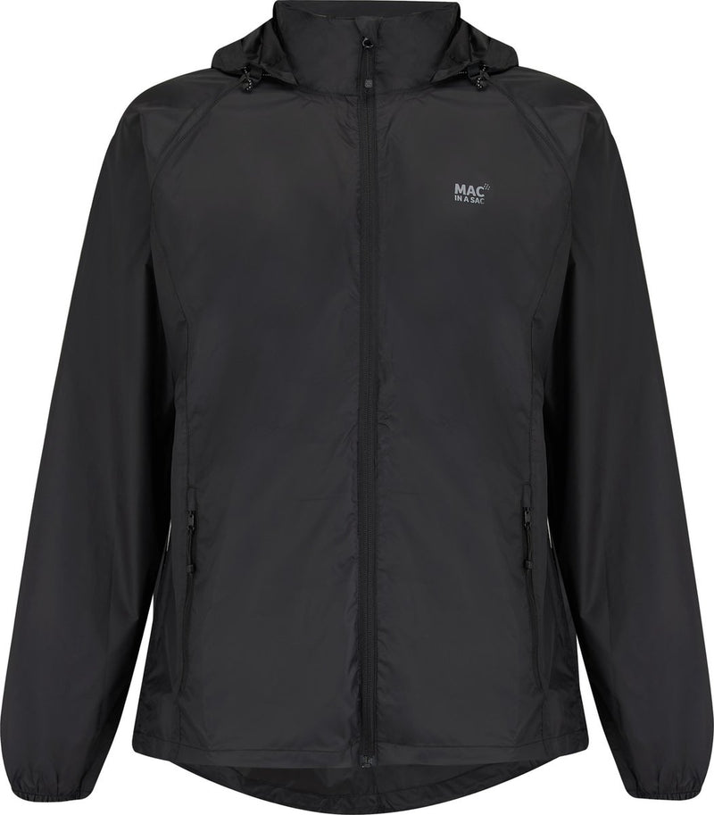 Mac in a Sac Origin 2 Regenmantel Unisex – Schwarz – Größe S