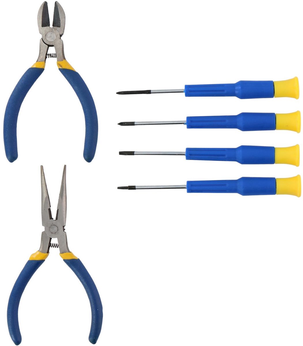 Kinzo Präzisionswerkzeug-Set 6-teilig