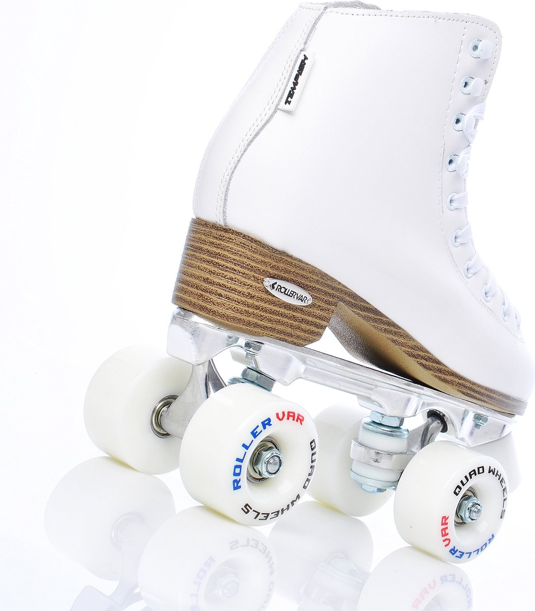 Tempish klassische Rollschuhe – Quad-Skates – weiß – Größe 39