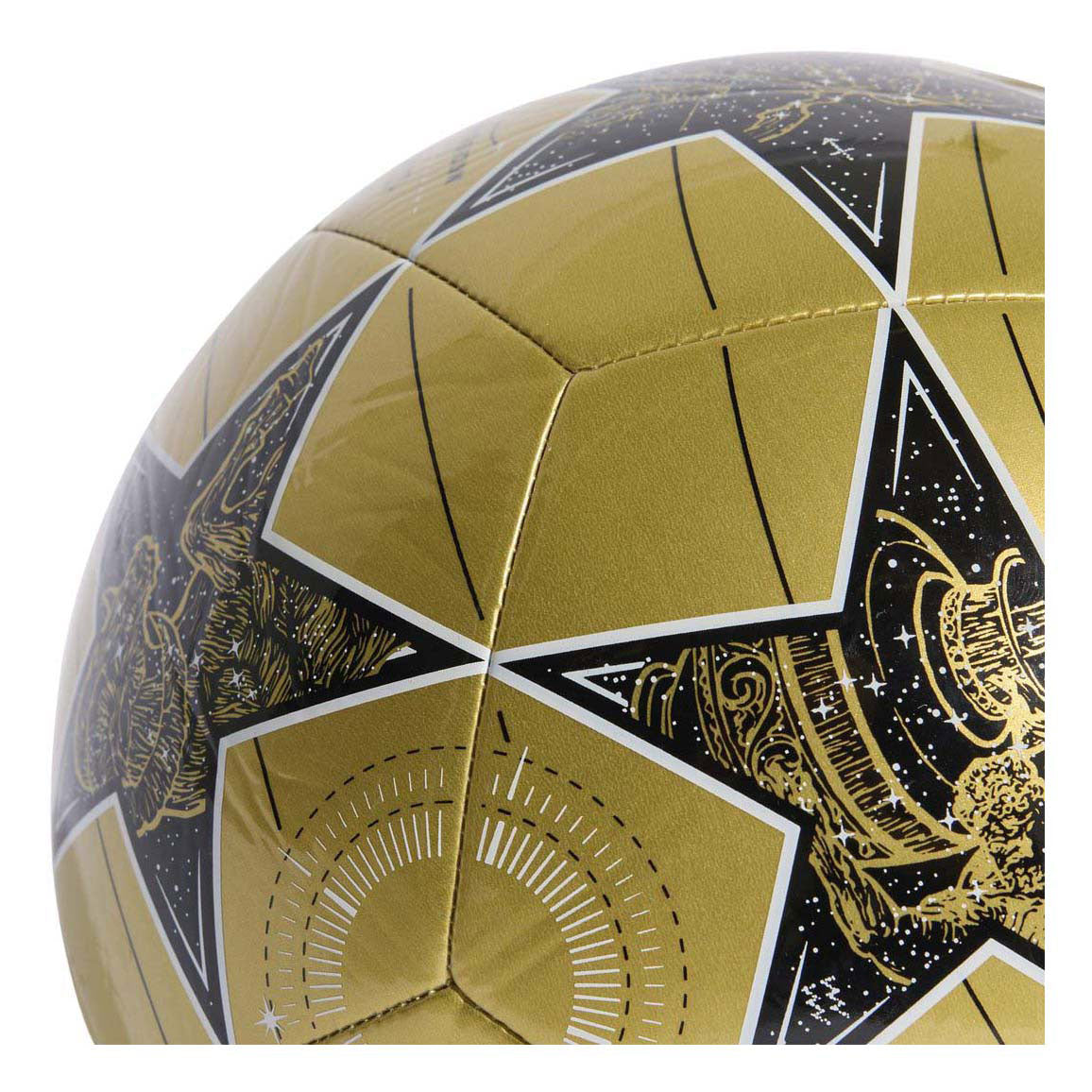 Das adi Champions-League-Fußball – Gold
