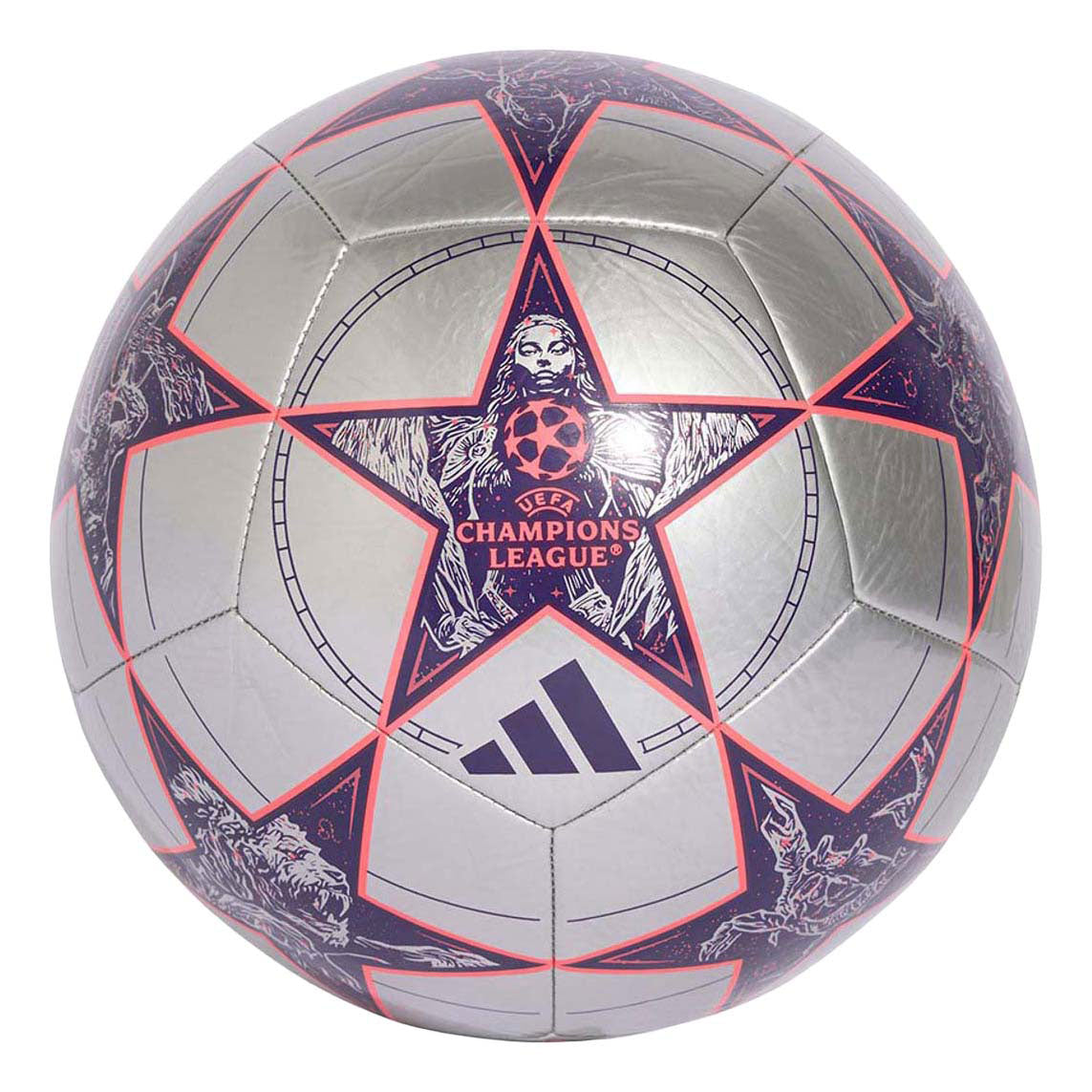 Der Adi-Champions-League-Fußball – Silber