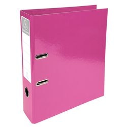 Ordner exacompta iderama A4 70 mm Karton rosa 2-Ring 53624e 10 Stück