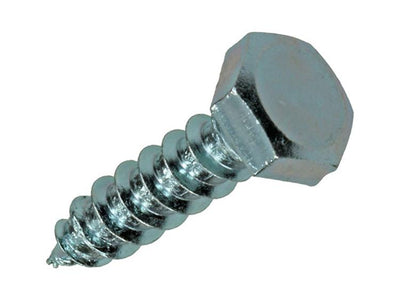 Mack 1007027 - Holzgewindebolzen Stahl verzinkt 200 Stück 6 x 25 mm | 3 Stück