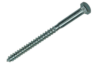 Mack 1007043 - Holzgewindebolzen verzinkter Stahl 50 Stück 8 x 120 mm | 1 Stk