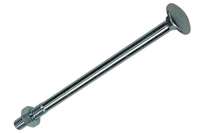Mack 1007056 - Holzbolzen + Mutter verzinkt 75 Stk. 6 x 100 mm | 1 Stk