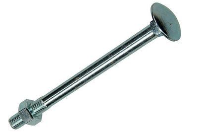 Mack 1007063 - Holzbolzen + Mutter verzinkt 50 Stück 8 x 100 mm | 1 Stk