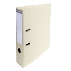 Ordner Exacompta Prem Touch A4 70 mm Creme 2-Ring 10 Stück