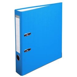 Ordner Exacompta A4 50 mm Karton, PP (Polypropylen) hellblau 20 Stück
