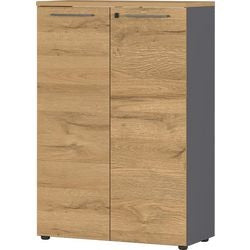 Schrank Germania 4232-564 Graphit, Eiche