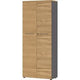Schrank Germania 4237-564 Graphit, Eiche