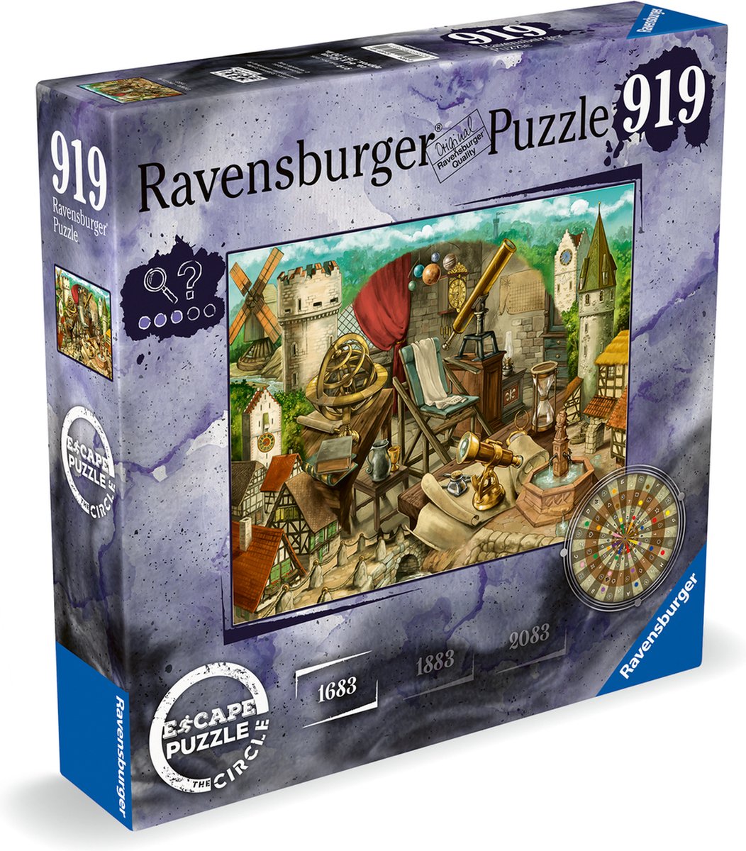 Ravensburger Jigsaw Puzzle Es entkomme dem Kreis Anno 1683, 919st.