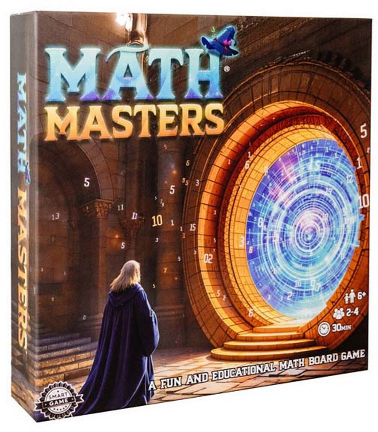 Dutch Games Math Masters Mathe-Spiel – Lernbrettspiel für Kinder – Zählen lernen mit Spaß