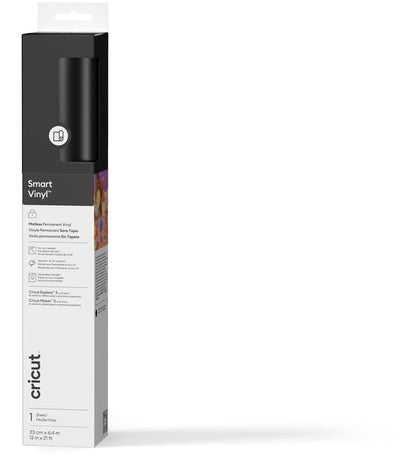 Cricut™ Smart Vinyl™ abnehmbares Schwarz, keine Matte erforderlich (6,4 m)