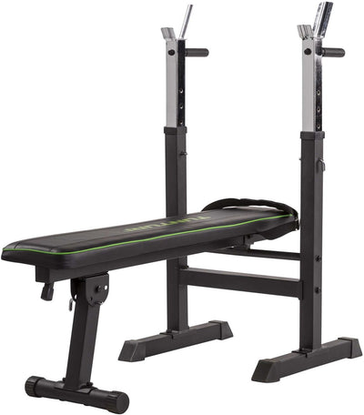 Tunturi wb20 Hantelbank – Fitnessbank – Trainingsbank – Utility-Bank – klappbar – Bankdrückbank – Farbe: Schwarz