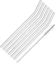 Westmark Trinkhalme – gebogenes Glas – 6 Stück, 62642260