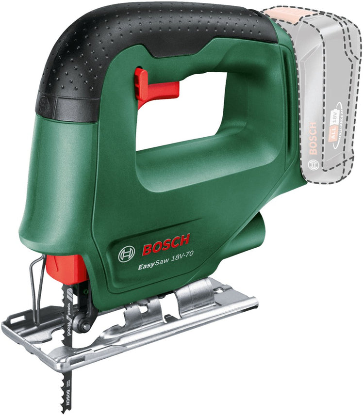 Bosch grüne Easysaw 18V-70 Akku-Stichsäge | 18v | exkl. Akku und Ladegerät - 0603012000
