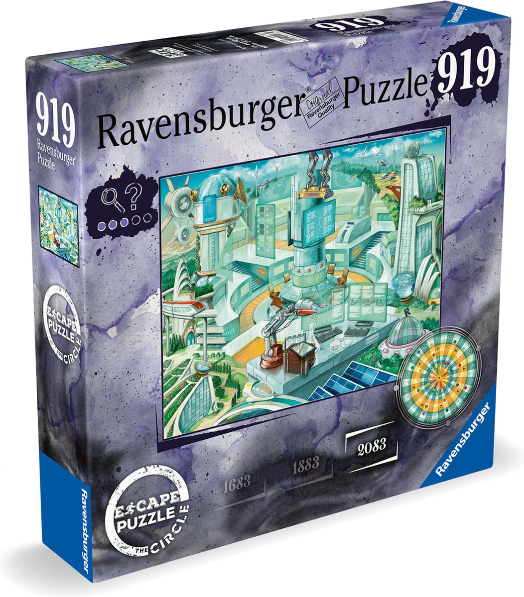 Ravensburger Jigsaw Puzzle Es entkomme dem Kreis Anno 2083, 919st.