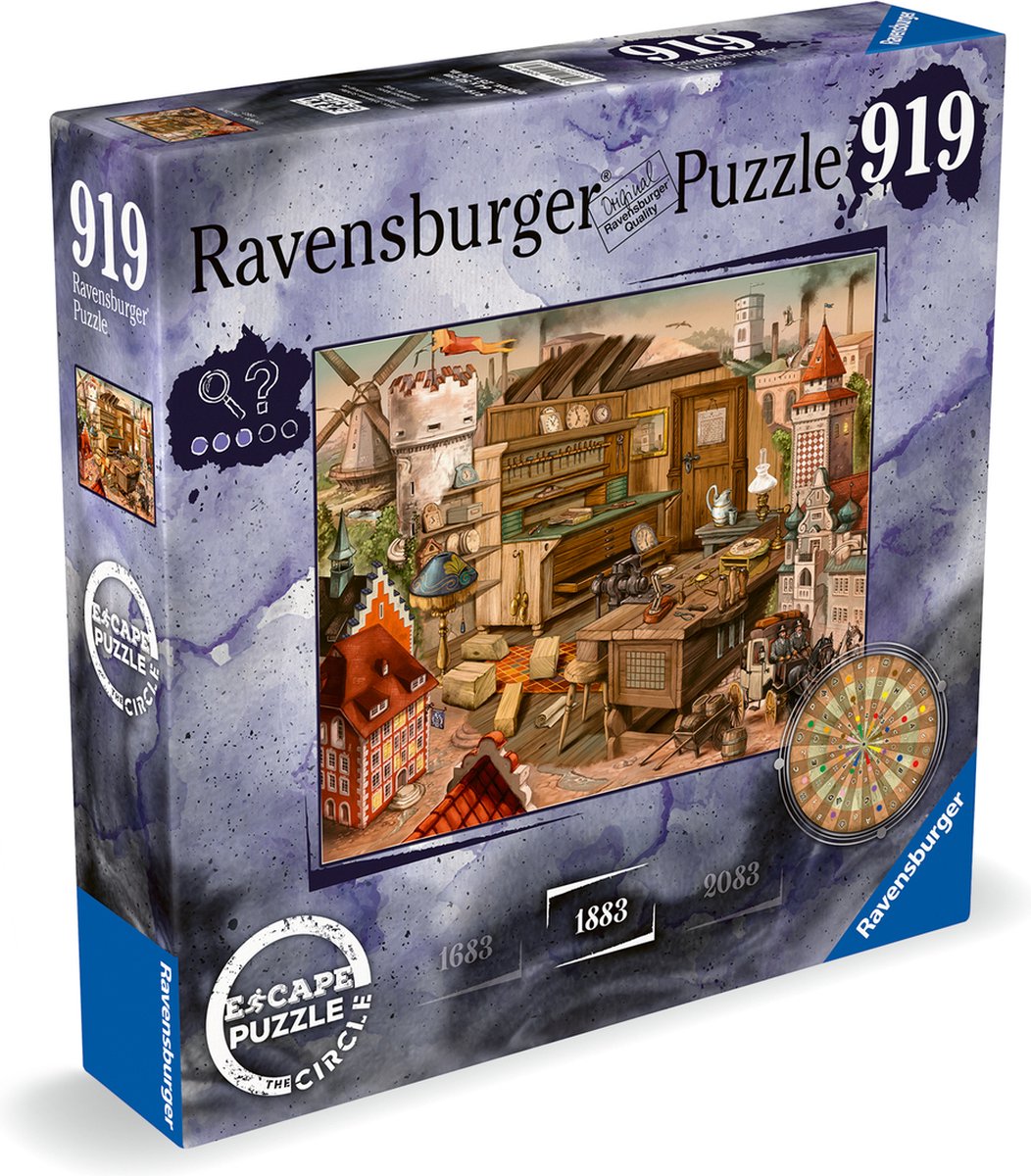 Ravensburger Jigsaw Puzzle Escape dem Kreis Anno 1883, 919st.