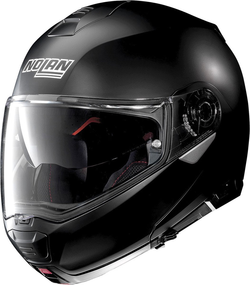 Nolan N100-5 Classic Flat Black N-Com 010 Systemhelm – Motorradhelm – Größe L